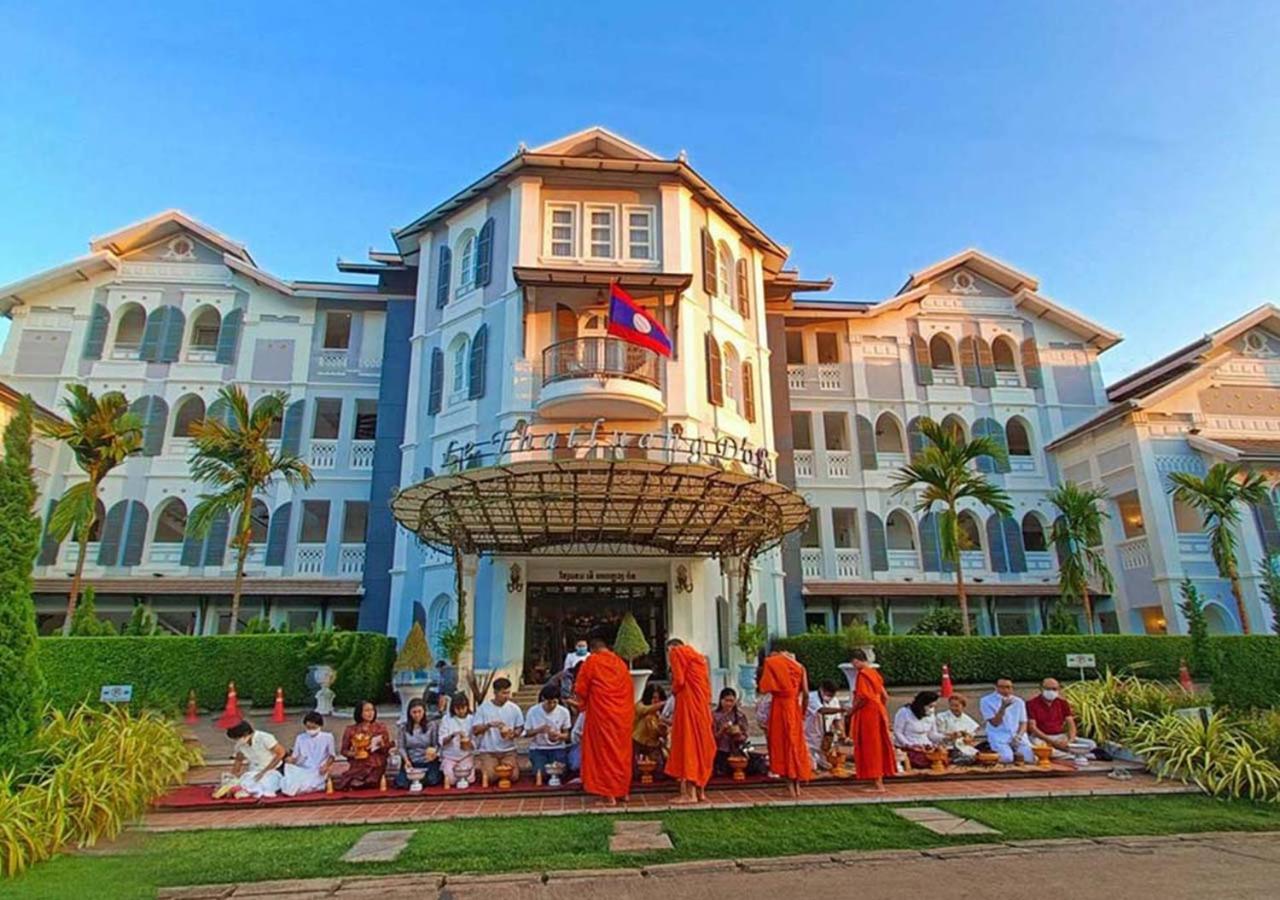 Le Thatluang D'Or Boutique Hotel Vientián Kültér fotó