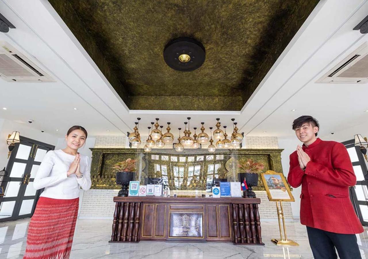 Le Thatluang D'Or Boutique Hotel Vientián Kültér fotó
