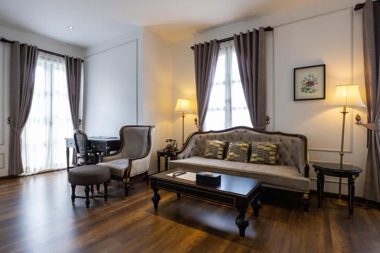 Le Thatluang D'Or Boutique Hotel Vientián Kültér fotó