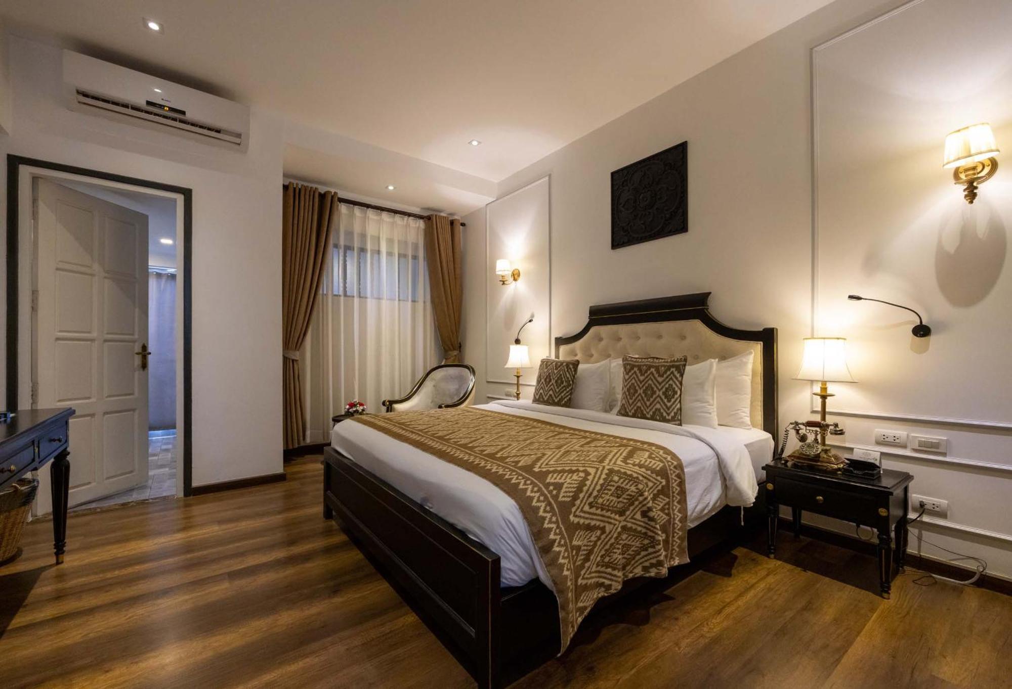 Le Thatluang D'Or Boutique Hotel Vientián Kültér fotó