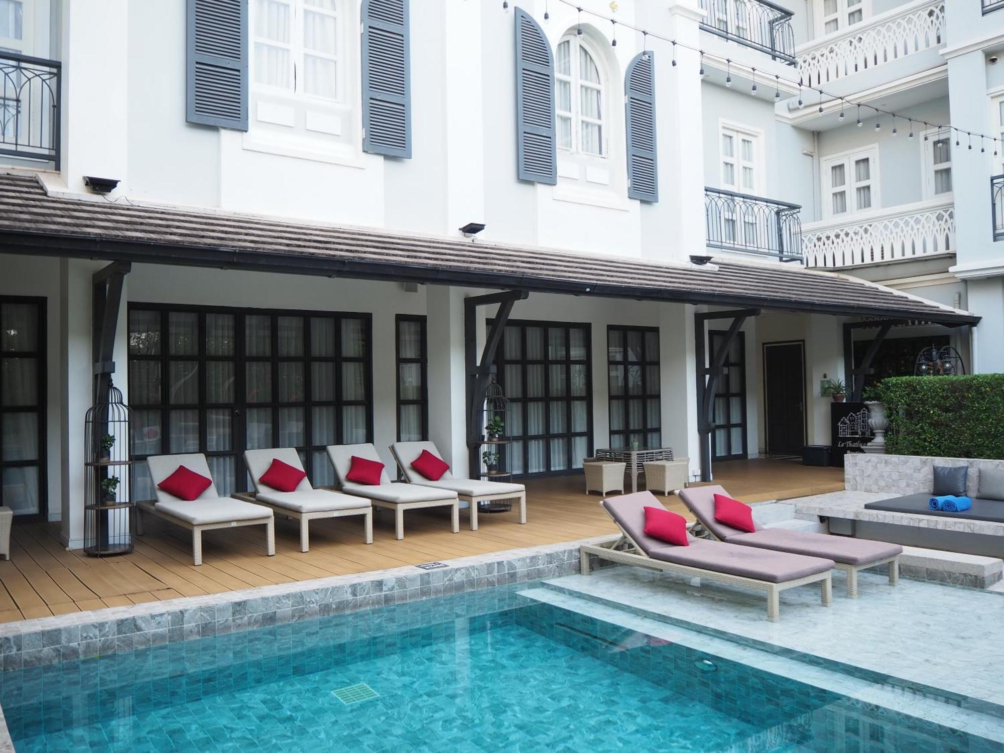 Le Thatluang D'Or Boutique Hotel Vientián Kültér fotó